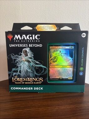 Magic the Gathering Universe Beyond Lord of the Rings Commander Deck TGC